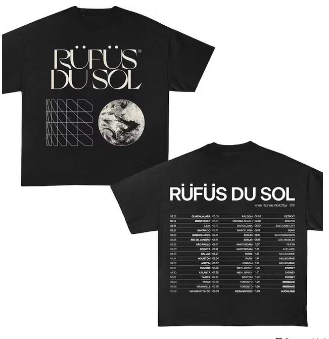 Rufus Du Sol 2025 Tour T-shirt, Rufus Du Sol Concert Vintage T-shirt. S