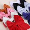 BABY BOWS 2Pcs Starry Dots Red Velvet Bow Hair Pins Hair Clips Kids Girls Lovely Barrettes Ponytail Holder Headwear Accessories