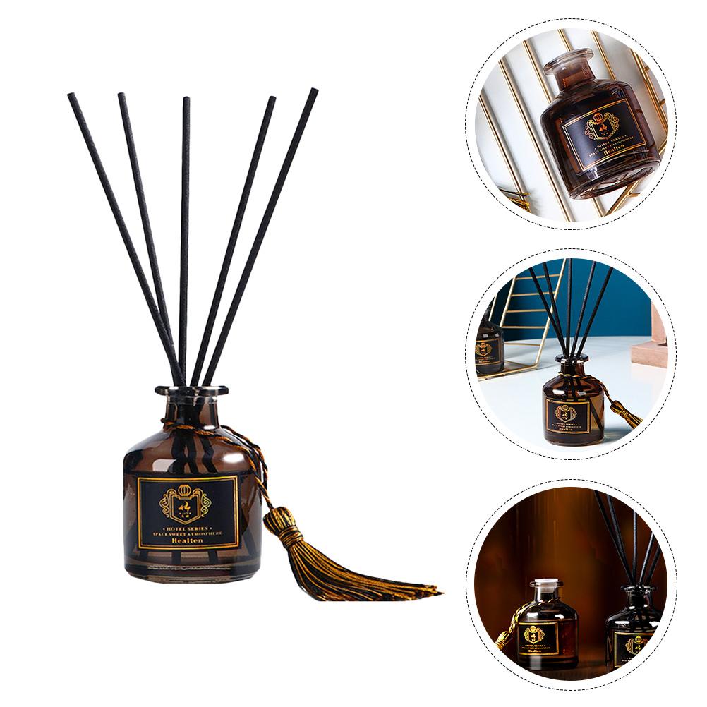 Volatile Solvent Air Freshener Aroma Bottle With Rattans Home Diffuser Essential Purifying Rattan Sticks Diffuser Sticks
