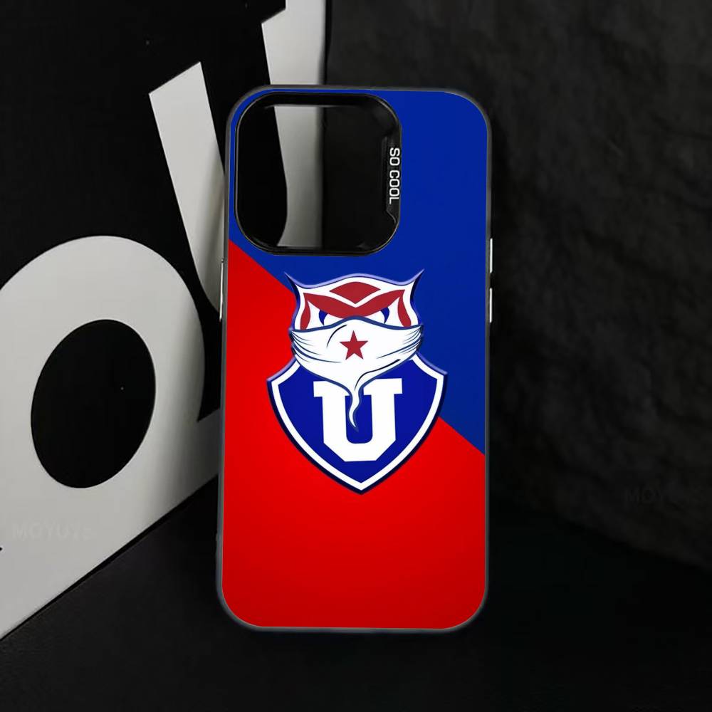 

U de Chile Phone Case For iPhone 17,16,15,14,13,12,11 Plus,Pro Max,XS,Colorful Silver Phone case Funda Cover iPhone15plus