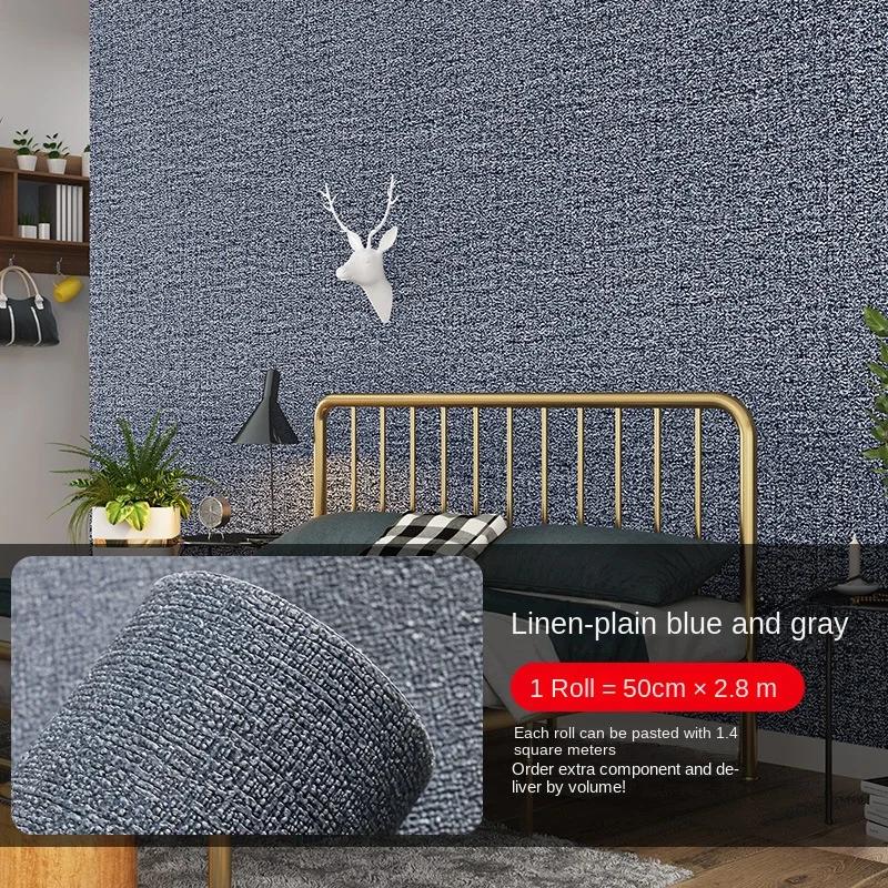 

10 м Самоклеящаяся 3D стеновая панель Обои Пена Звукоизоляционная Водонепроницаемая 3D наклейка на стену Новый дизайн Обои для спальни Утолщение 1000cmx50cm