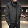 Men's 2025 Winter High-End Down Jacket with Stand-Up Collar – Thick, Warm, and Stylish