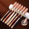 6pcs Quick Cleaning Soft Bristle Toothbrush Curved Head Toothbrush For Adults Couple