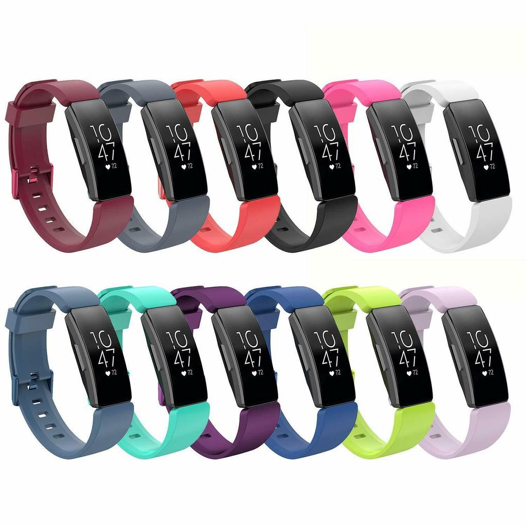 For Fitbit Inspire / Inspire HR Replacement Silicone Wristband Strap Watch Band