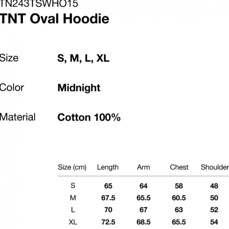 ThIs Is Never That Tnt Oval Hoodie Midnight