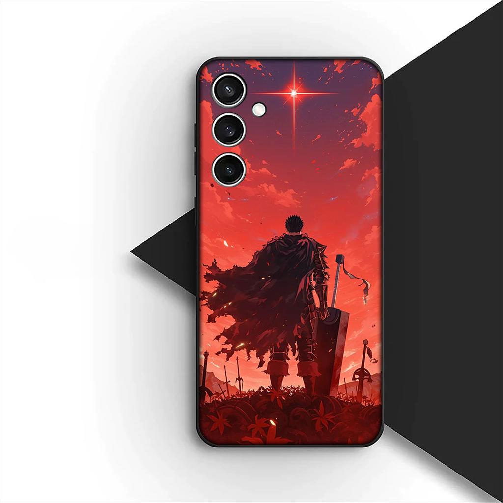 Berserk Comics Guts Silicone Cover for Apple iPhone 17 12 13 Pro Max Mini ProMax 7 + 8 Plus Air 8+ Coque Phone Case