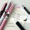 1/4pcs Crazy Tuxedo Cat Gel Ink Pen Cat Paw Rotating Capsule 0.5mm Ballpoint Black Color Quick Dry Smooth Writing