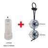 Male Heavy Weight Ball Stretcher Penis Extender Enlarger Ring Hanger Trainning with Glan Sleeve