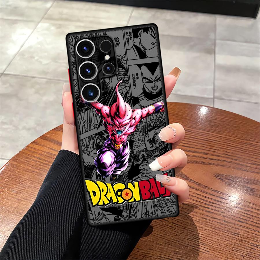 Dragon Ball Cool Majin Buu Case for Samsung Galaxy S21 S23 Ultra S9 S24 FE S22 Plus S25 Edge S10 S20 Back Phone Cover