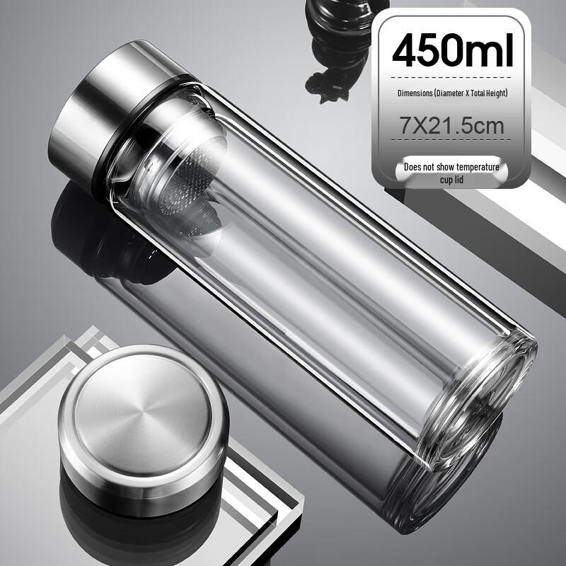 Shangqi Double Wall Borosilicate Glass Tea Cup