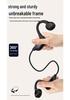 Top-Selling Bone Conduction Sports Bluetooth Earphones with Ear-Hook, Air Conduction, Deep Bass, Digital Display, and MP3 Memory Card Slot