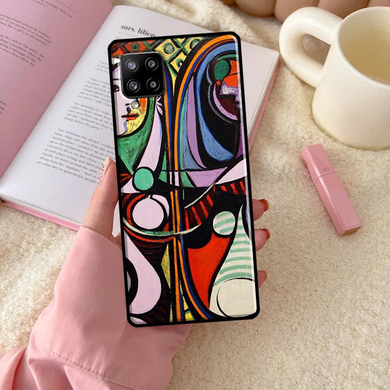 Picasso Abstract Art Painting For Samsung Galaxy A55 A35 A15 A32 A12 A22 A52 A54 A34 A14 A56 A36 A26 A16 A13 A53 A06 Case
