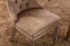 Nikki Collection High-end Tufted Solid Wood Contemporary Velvet Upholstered Dining Chair with Wood Legs Nailhead Trim 2-Pcs Set, Khaki, DE2001KK