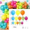 Summer Tropical Balloon Arch Set Rainbow Balloon Garland Set Perfect for Hawaiian Pool Party Decorations