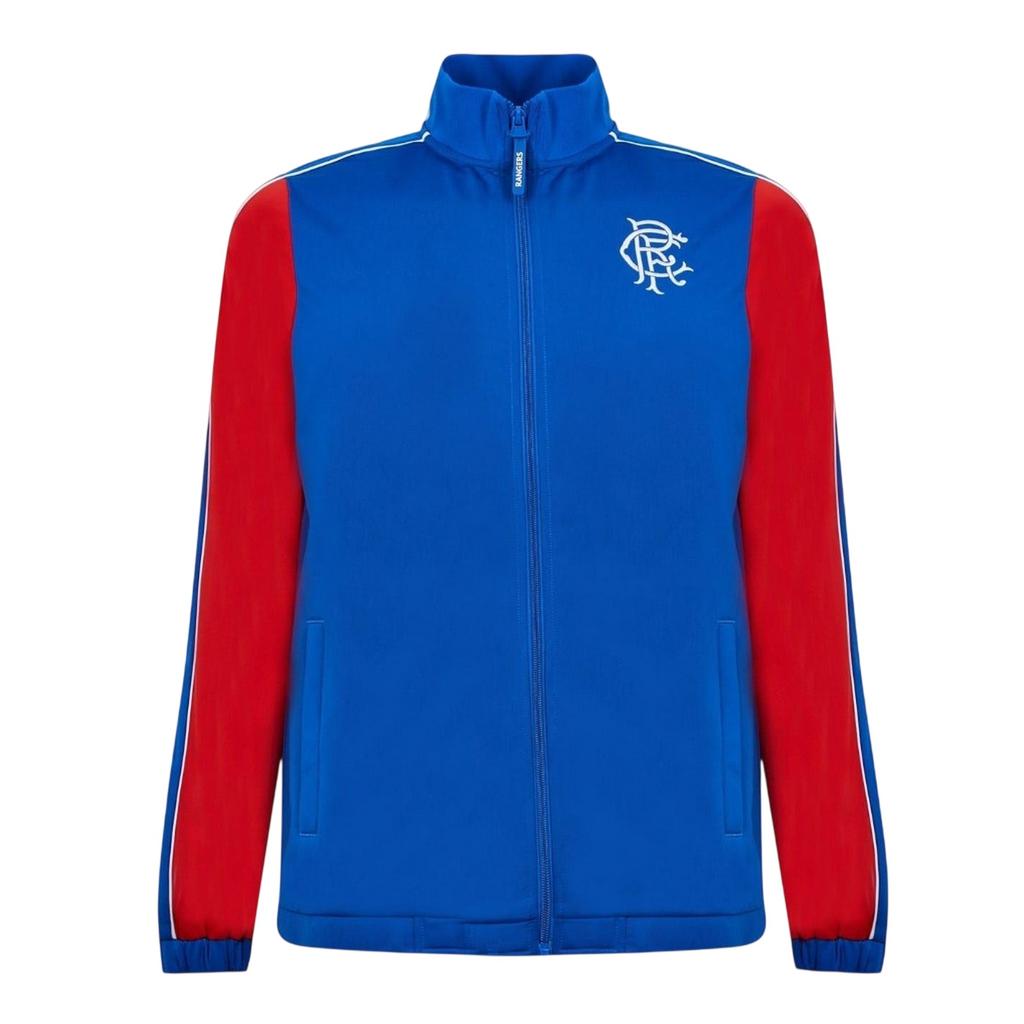 Castore Herren Rangers FC Stehkragen Langarm Trainingsjacke
