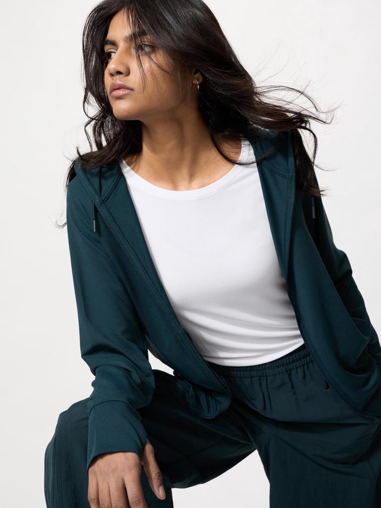 Uniqlo Japan Air RhyThm Uv CuT Crew Neck T Long Sleeve