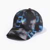 Dyed Graffiti Letter Print Baseball Cap, with Rich Colors, Suitable for Both Men and Women, Featuring a Street Hip-Hop .