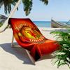 Epic MUFC Journey Print Beach Towel, Large Soft Quick Dry Towel for Beach Camping Swimming
