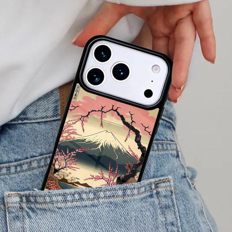 Ukiyo-e Japanese style Art Phone Case for iPhone 17ProMax 12 13 14 15 16e 17 Pro Max Plus Air Cover
