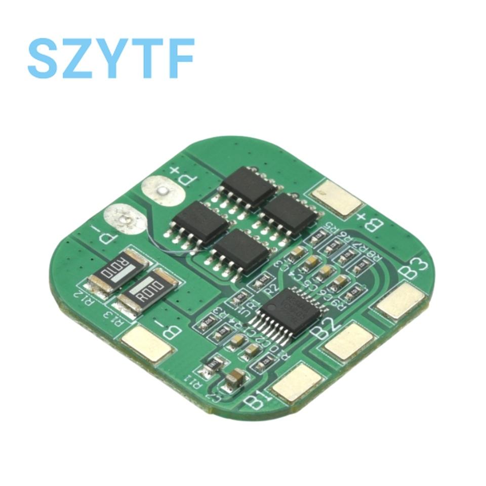 4S 20A 14.8V 16.8V BMS Lithium Battery Protection Board 18650 Li-ion LiCoO2 LiMn2O4 Battery Protection PCB PCM Module 1-5PCS