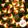 Luci a Stringa Solari Impermeabili a Forma di Ape, Carine Luci Fatate a Forma di Ape per Giardino Patio Matrimonio Decorazioni di Natale