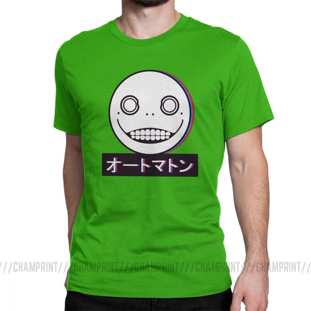 Humor Spiel Nier Automata 2B Yorha T-Shirts Herren Rundhals 100% Baumwolle T-Shirt