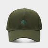 Lucky Four Leaf Clover Baseball Cap With Embroidered Flora For Spring Outdoor Activities