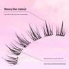Handy Series: GECOMO Glue-Free Natural False Eyelash Clusters - Easy Two-Step Upper & Lower Lashes for a Lively Look