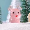 20pcs Resin Crafts Elk Miniature Figurines Cartoon Small Deer Statue  Christmas Gift