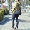 Shoulder Bag COOL SHOULDER MD WALKER Black [Coleman] 1.