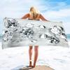 Asciugamano da Spiaggia in Microfibra Senza Sabbia Super Assorbente Leggero Sottile Coperta Asciugamano Telo da Spiaggia Extra Large Asciugamano da Bagno Campeggio Yoga