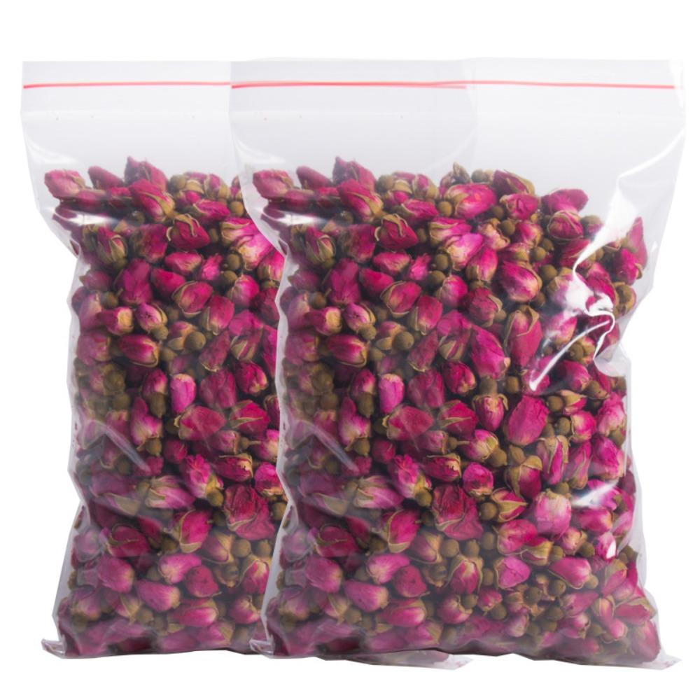 Chinese Flower Aroma Dried Red Rose Bud Tea Floral Herbal Blooming