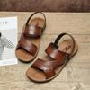 Men's Non-slip High-quality Casual Sandals Korean Style Beach Dual-use Slippers Summer Lightweight Hollow Breathable Sandals