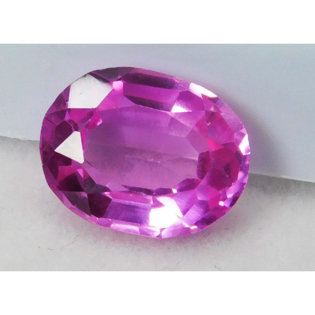 3.00 Ct Natural Flawless CEYLON SAPPHIRE Pink Oval Cut Loose Gemstone