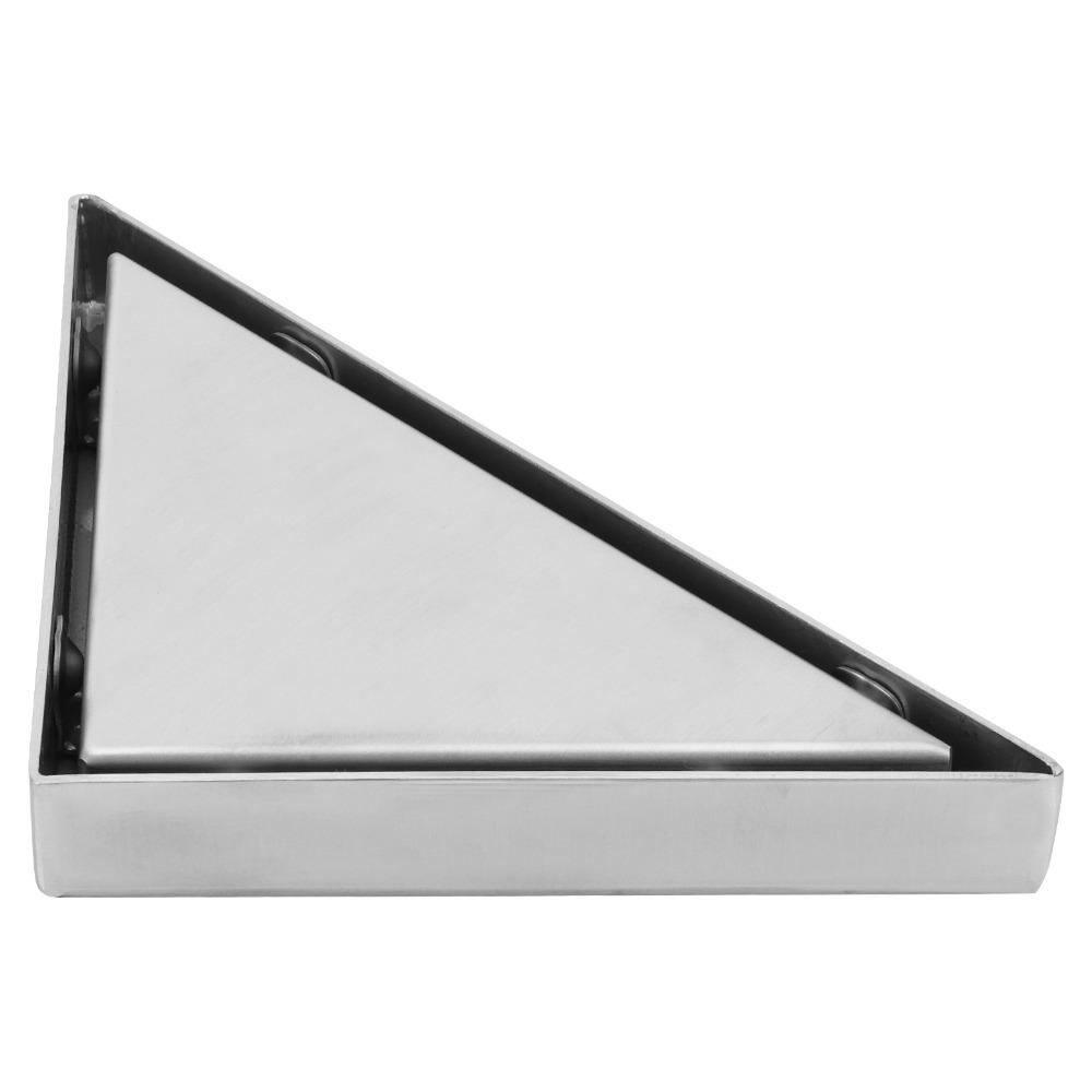 Deep Water Seal Floor Drain Set Triangular Floor Drain Sturdy Shower Drain Garage