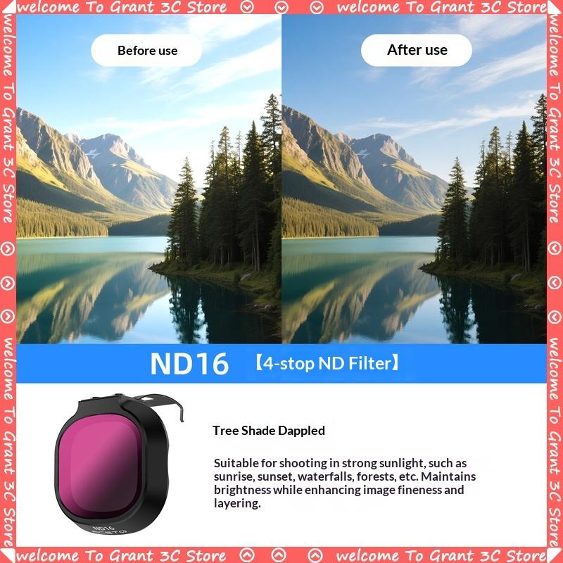 GRT For DJI NEO 2 Drone Lens Filter UV Protection Black Mist ND8/16/32/64 Dimming CPL STAR NIGHT For Neo2 Filters Accessories