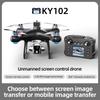 New Ky102 Drone With 4K Camera Brushless Motor Screen Controlled Version Obstacle Avoidance Quadcopter Dron RC Toys For Boy