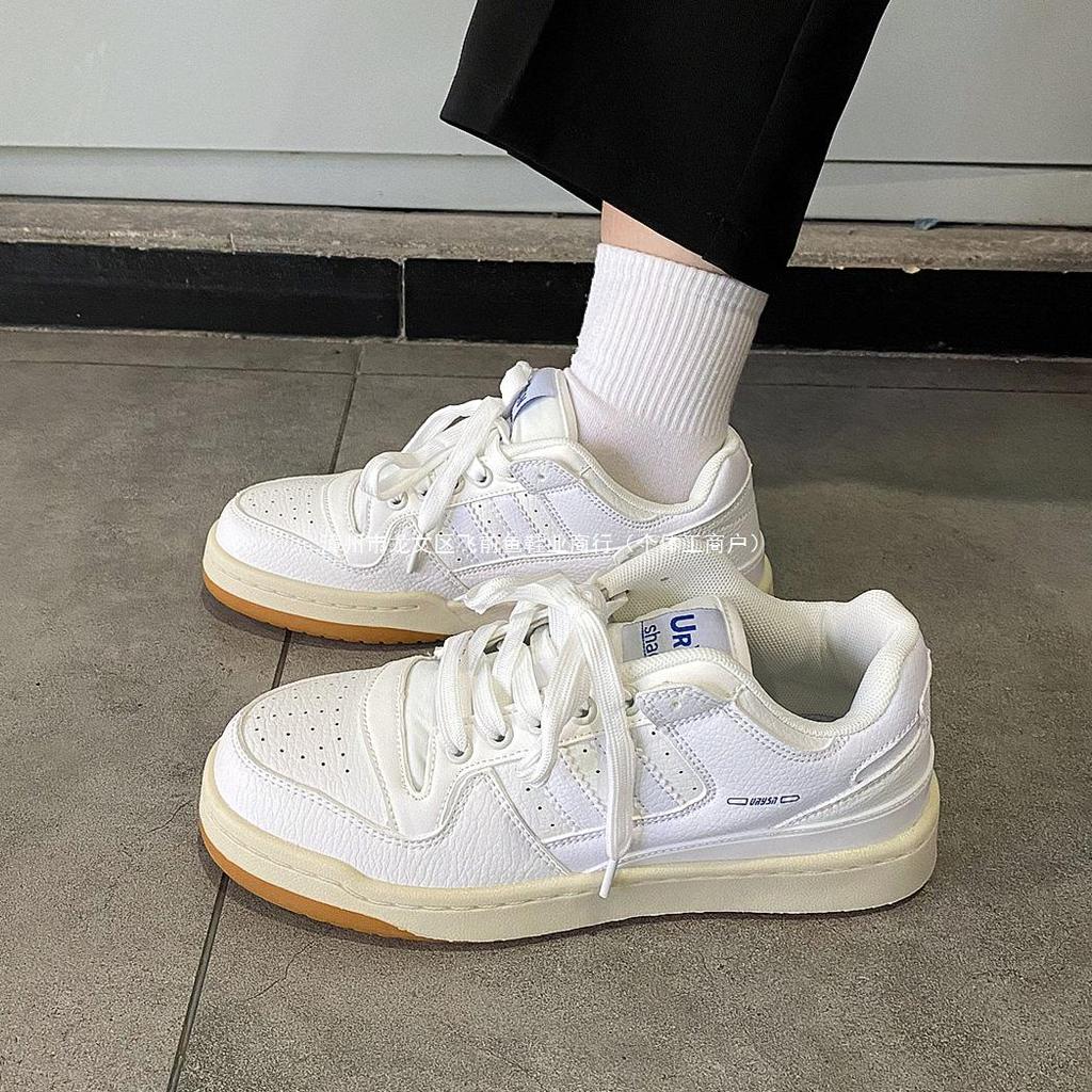 2025 Hong Kong Style Lace-Up Canvas Shoes: Versatile Casual White Sneakers for Men and Women, Super Hot Autumn Collection