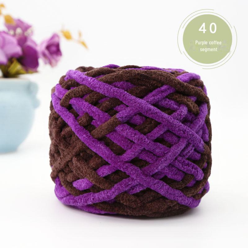 Thick Wool DIY Yarn Ball for Handwoven Crafts - Soft Texture, Easy To Work With, Multiple Colors