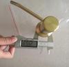 Brushed Gold Stainless Steel Kitchen Sink Soap Dispenser Deck Hand Pump Liquid Dispenser
