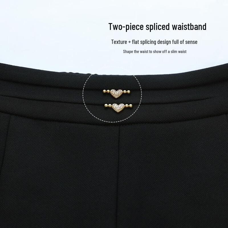 Women's Elastic Waist Flare Pants