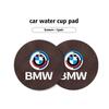 2pcs Car Coaster Water Cup Bottle Holder Anti-slip Pad Mat For BMW G01 G02 F15 F16 G05 G06 G07 F07 G30 F40 F44 F34 F30 RH7