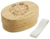 Skater Bamboo Lunch Japanese Oval with Dividers and Lunch Moomin Box, 400ml, Style, Shape, Belt, Design, BWLB4-A