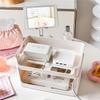 A25F-Wifi Router Box Storage Organizer TV Cabinet Top Box Concer Desktop Cable Management Home Decoration B