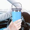 20/30oz 304 Stainless Steel Insulated Water Bottle Thermal Coffee Car Cup Cold Hot Mugs Vacuum Flask With Handle Straw For Sport