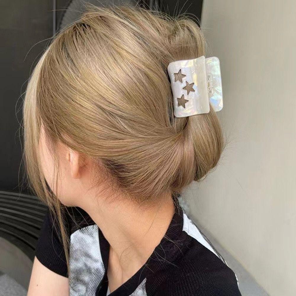 

Для женщин зажим в виде акулы аксессуары для волос звездочка коготь женские заколки для волос в корейском стиле зажим в виде краба