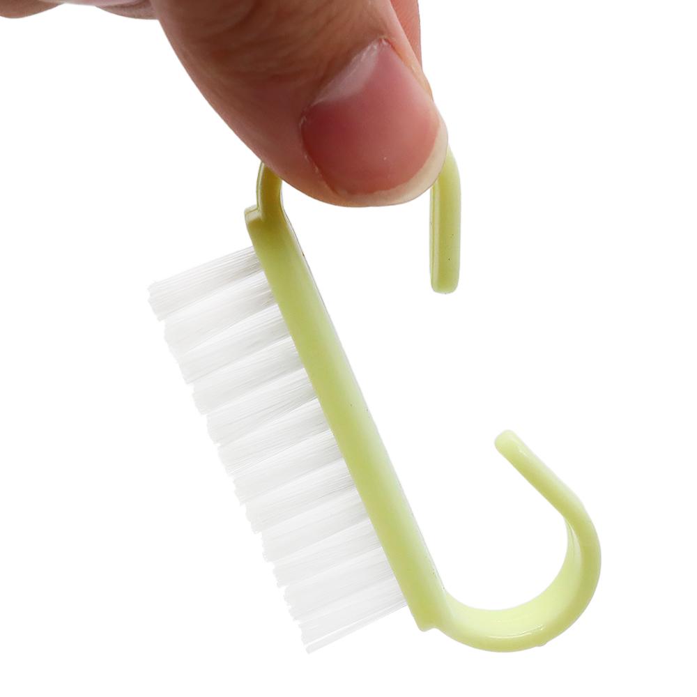 1Pc Nail Cleaning Brushes Manicure Pedicure Soft Hair Remove Dust Powder Hand Scrubbing Clean Brush For Nail Care Makeup