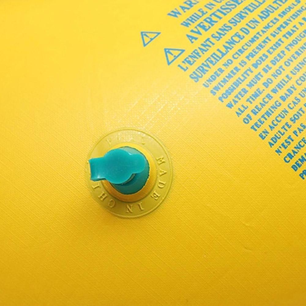 Double Person Swim Circle Inflatable Ring Mother Kids Safety Swimming Pool Inflating Wheels Toys