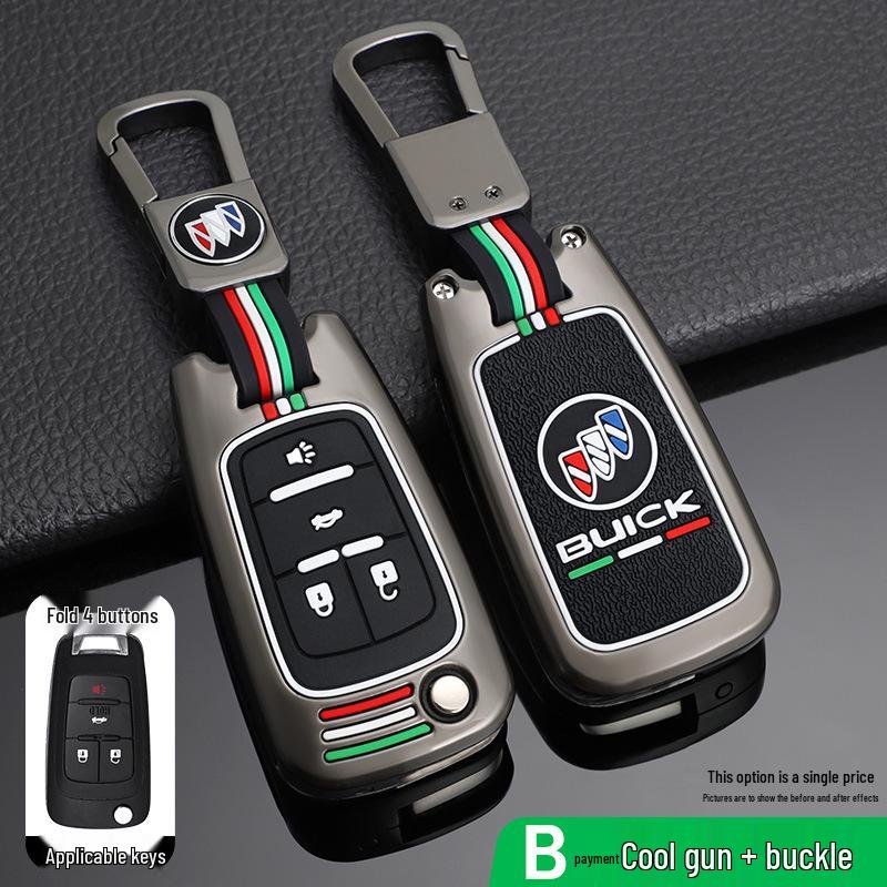 Buick Key Cover for 2021 Excelle GT, Old Regal, Encore, LaCrosse, GL8, and Verano Models
