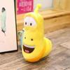 3pcs/lot Korean Anime Fun Insect Slug Creative Larva Plush Toys Cute Stuffed Worm Dolls For Children Birthday Gift Hobbies 3pcs
